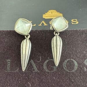 LAGOS Sterling Silver Mother of Pearl Earrings